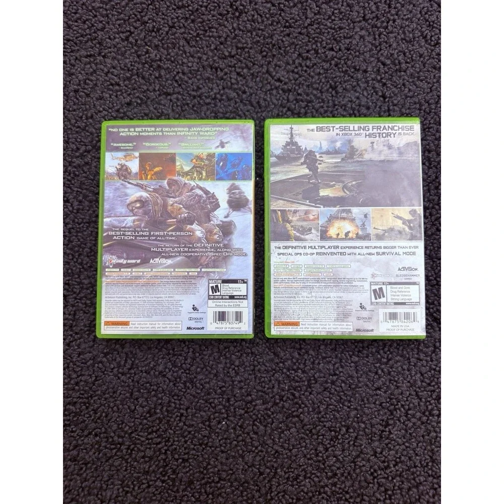 Call of Duty Modern Warfare 2 & 3 Xbox 360 Bundle